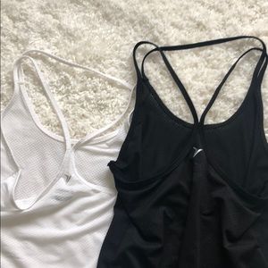 Old Navy Tops - BUNDLE: White & Black Athletic Tanks Old Navy Tops - BUNDLE: White & Black Athletic Tanks